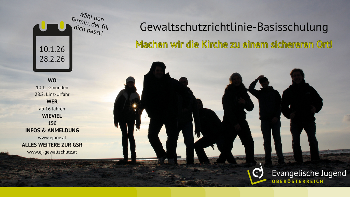 Flyer GSR-Basisschulungen EJOÖ