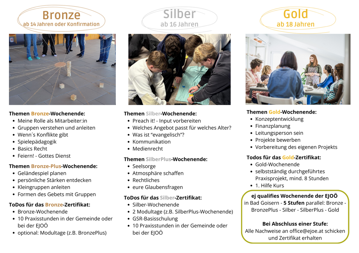 Infoblatt ej qualifies 5 Stufen