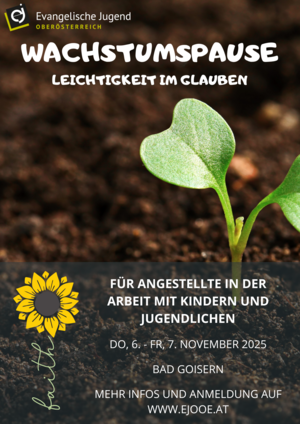Flyer Wachstumspause